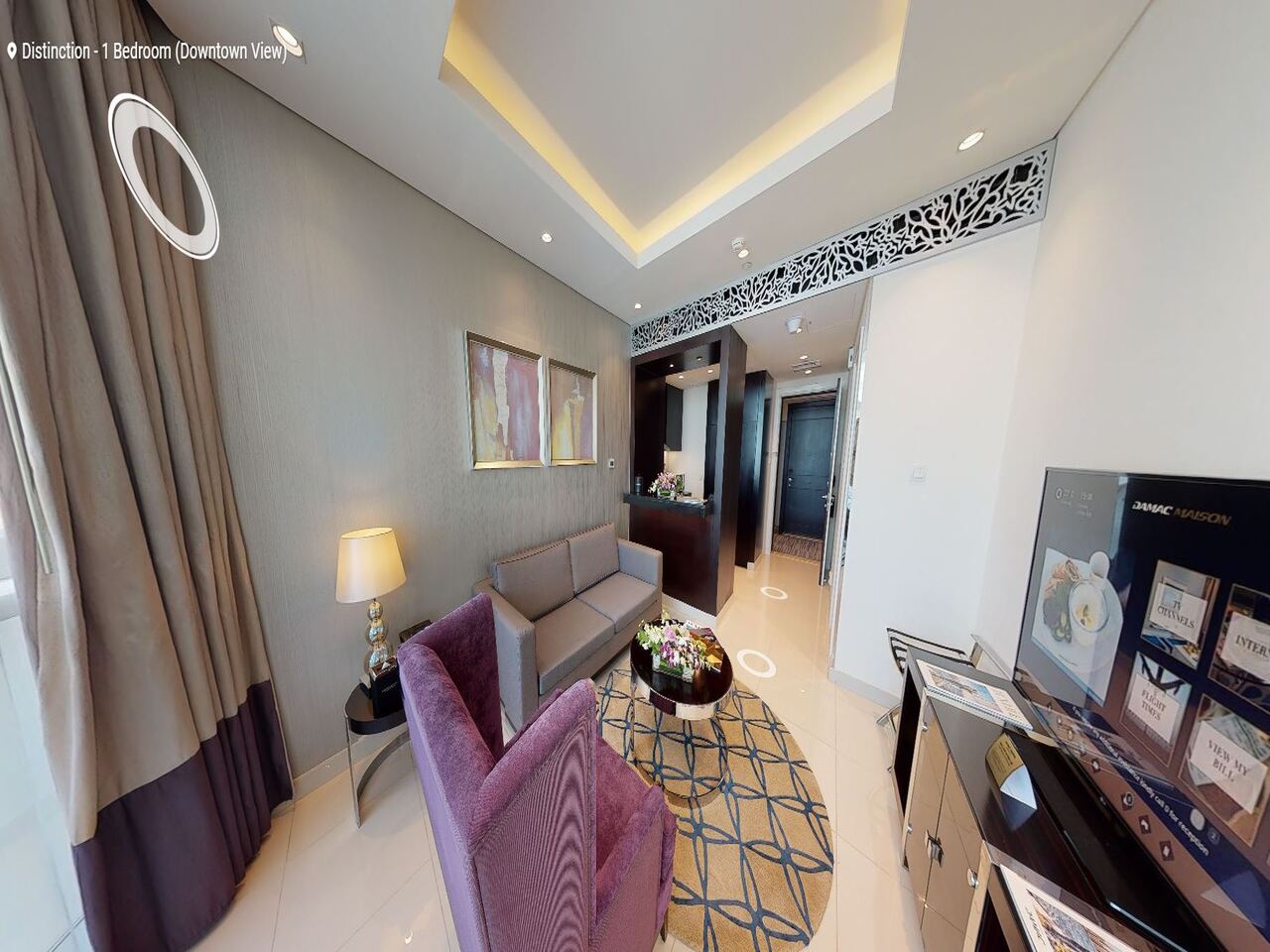 Downtown Dubai at Damac Maison The Distinction.